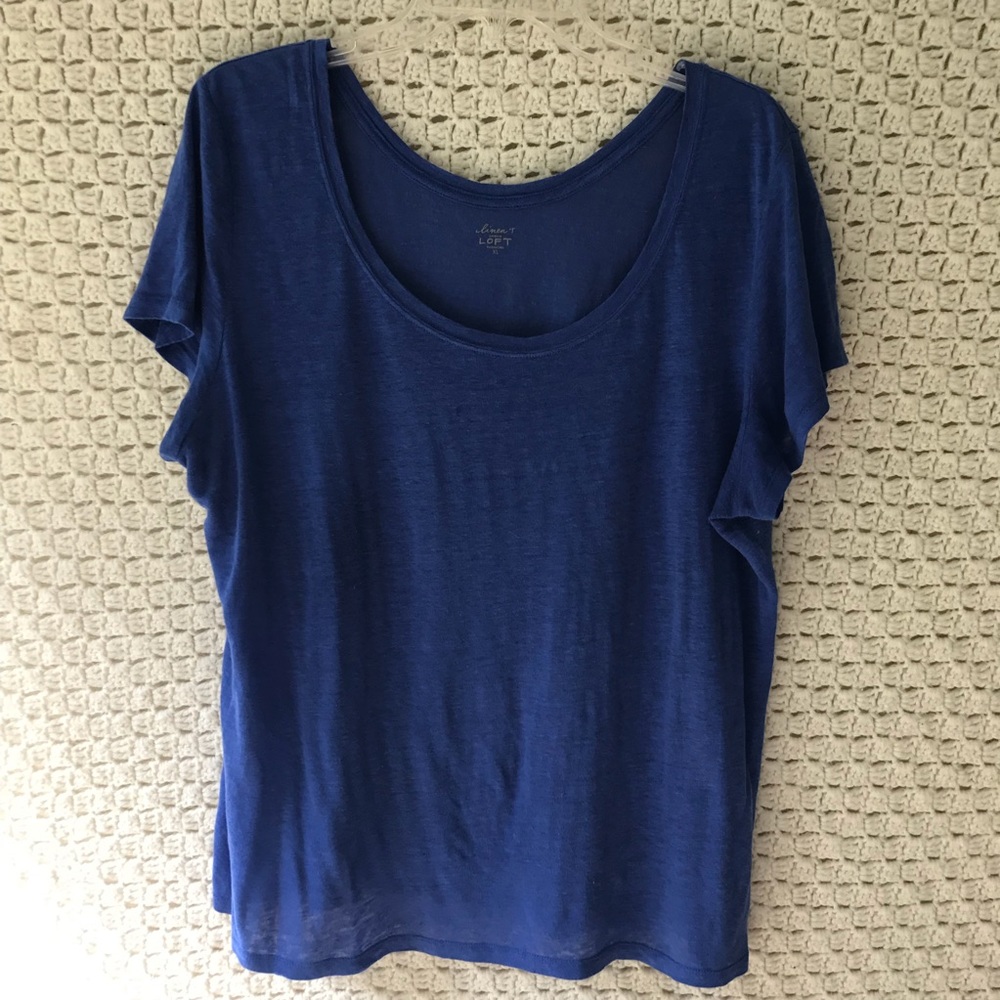 Loft linen tee